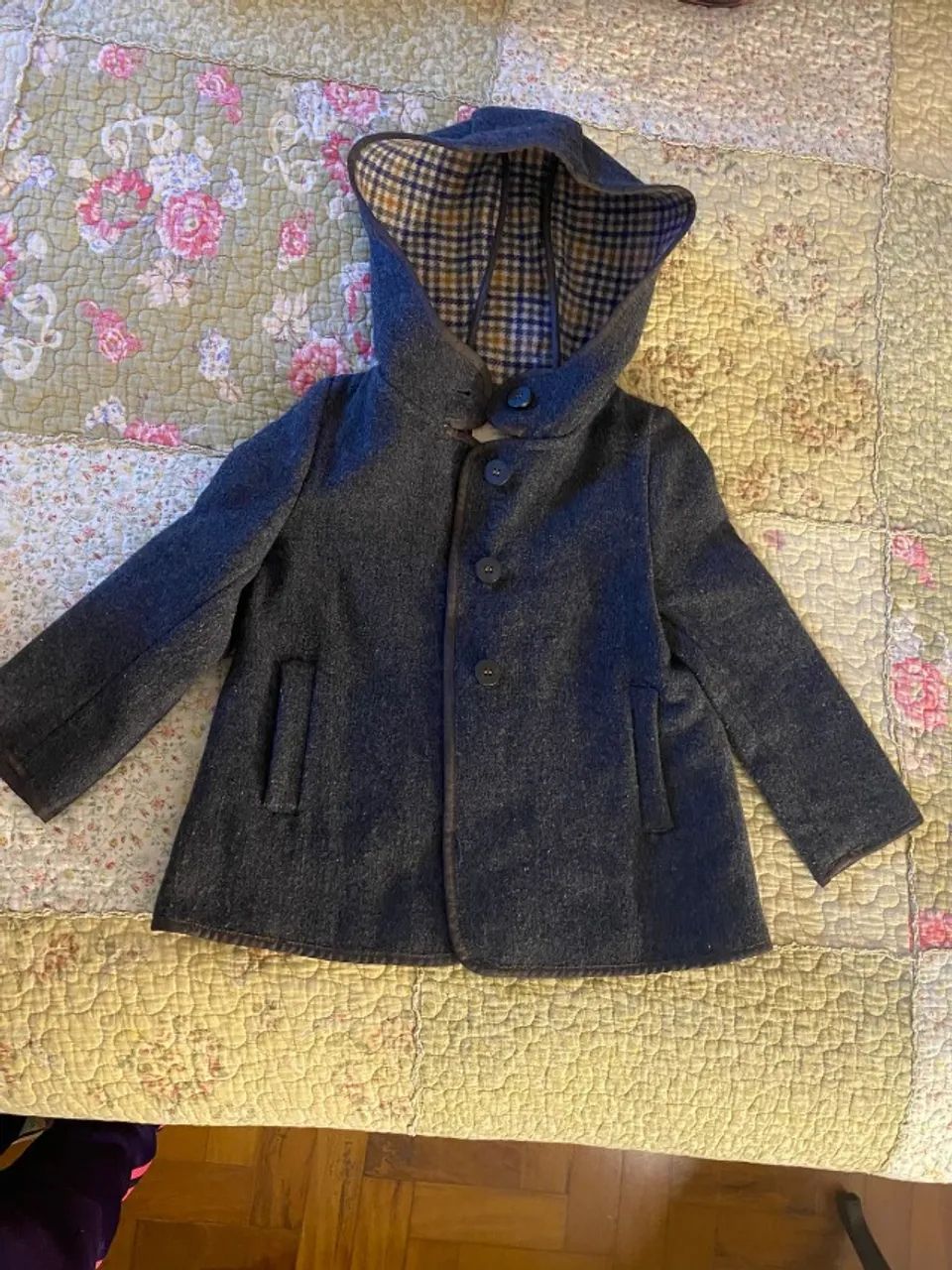 Casaco lã ZARA infantil