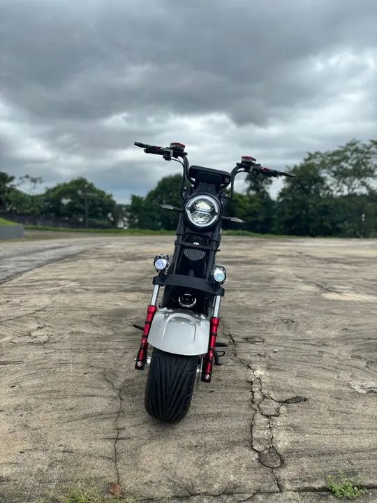 Scooter eletrica Wd 3 mini 1000watts velocidade: 32km/hr Autonomia: 60km/h Até 70km - Foto 2