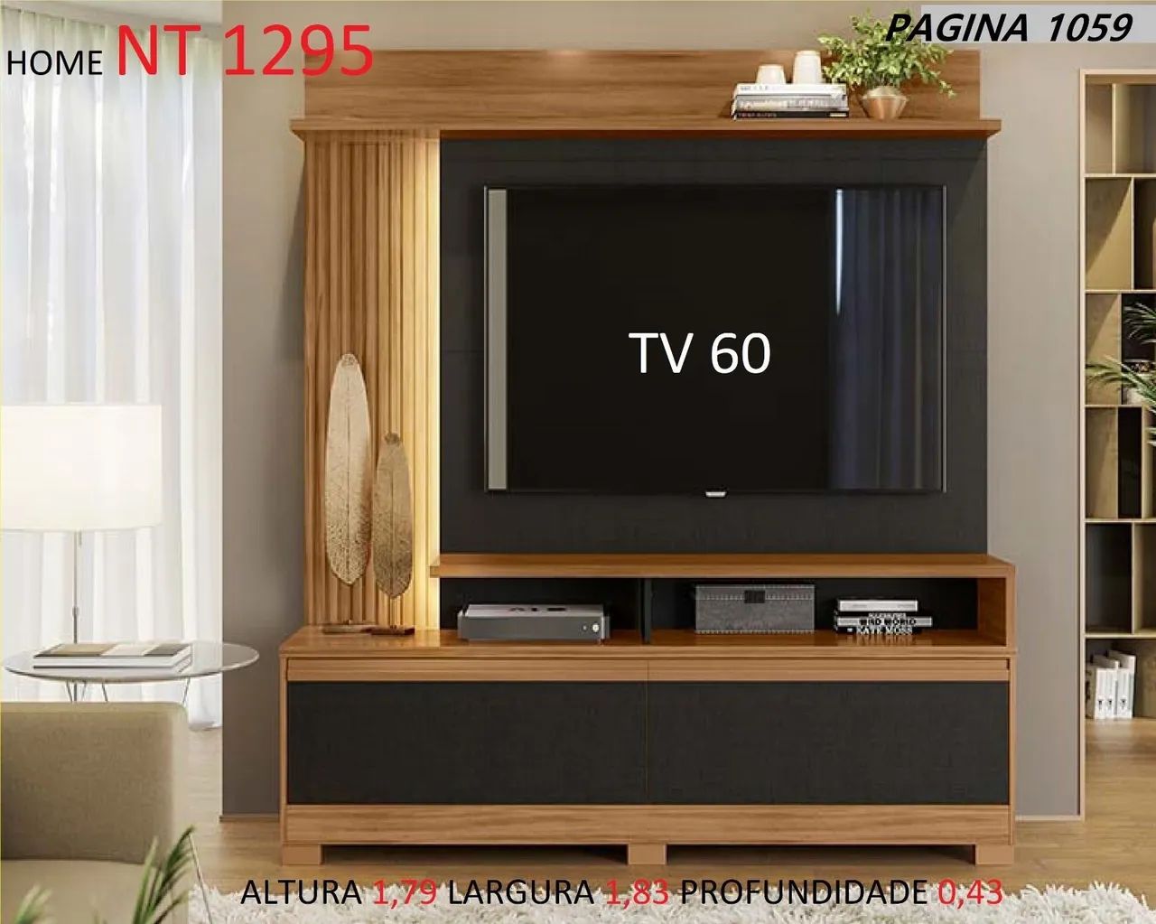 Home com led super moderno 