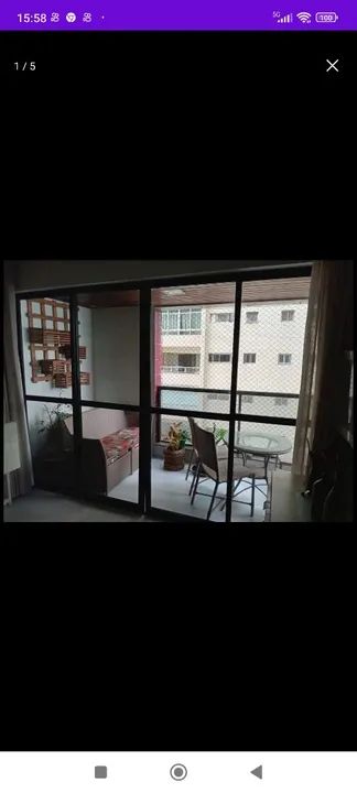 Portas de alumínio preto com vidro usada - Foto 4