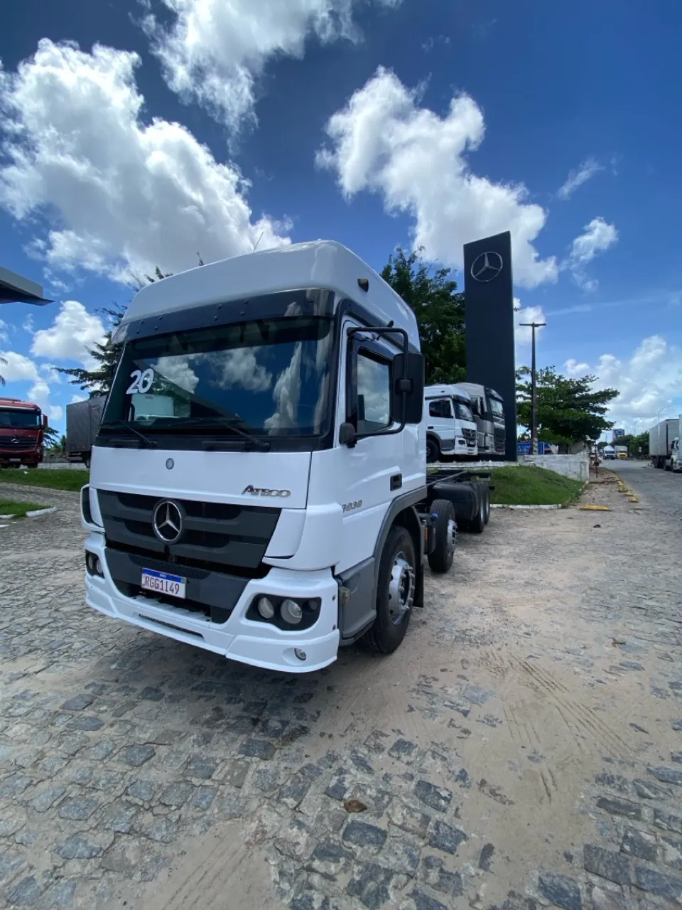 MB Bitruck 3030 no chassi
