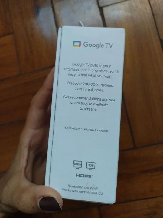 Google Chromecast 4a geração - Novo - Foto 2