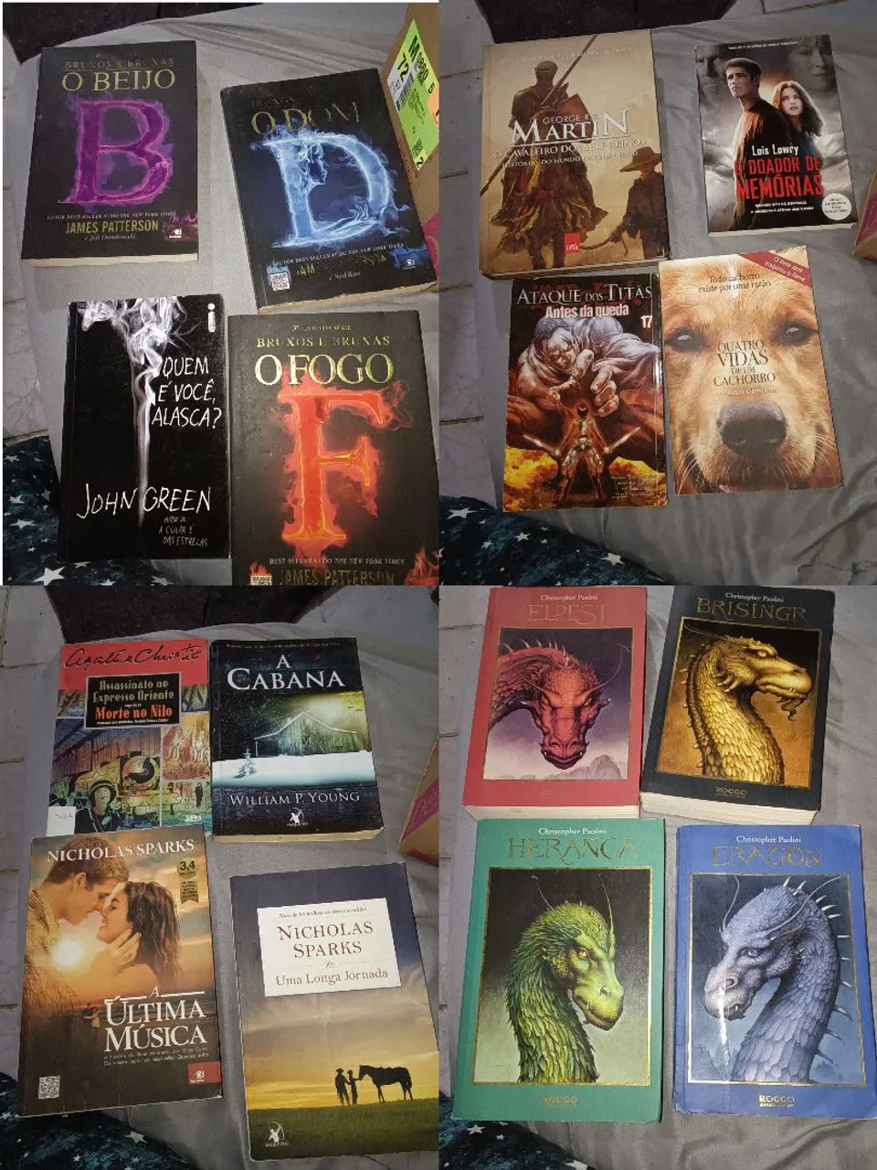 Venda urgente de livros 