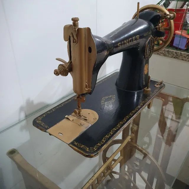 Máquina costura Singer reliquia - Foto 3