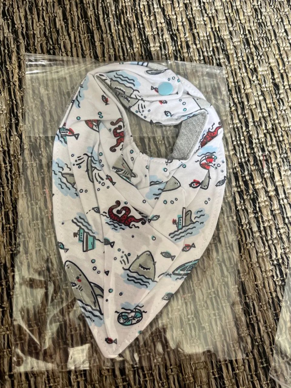 Babadores de Bebê - kit com 5 peças  - Foto 5