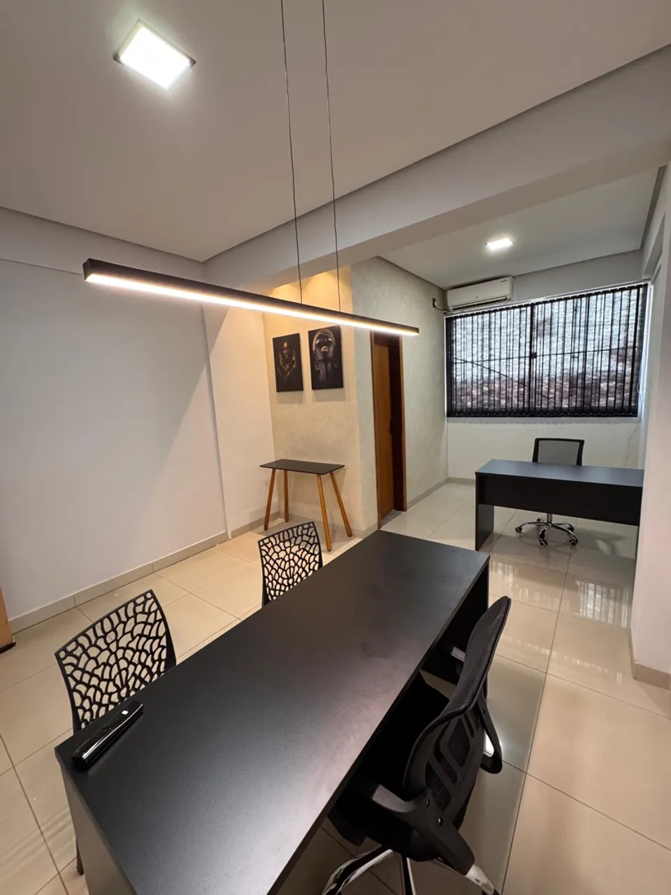 Alugo sala comercial mobiliada 