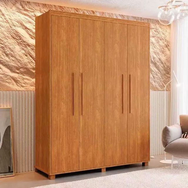 Guarda Roupa 4 Portas 2 Gavetas 100% MDF Novo Varios Modelos