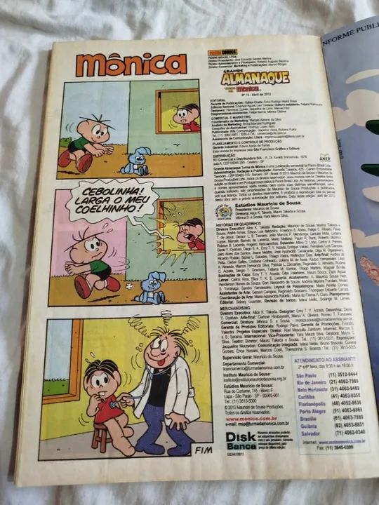 Livro Infantil Grande Almanaque da Turma da Mônica - Foto 2