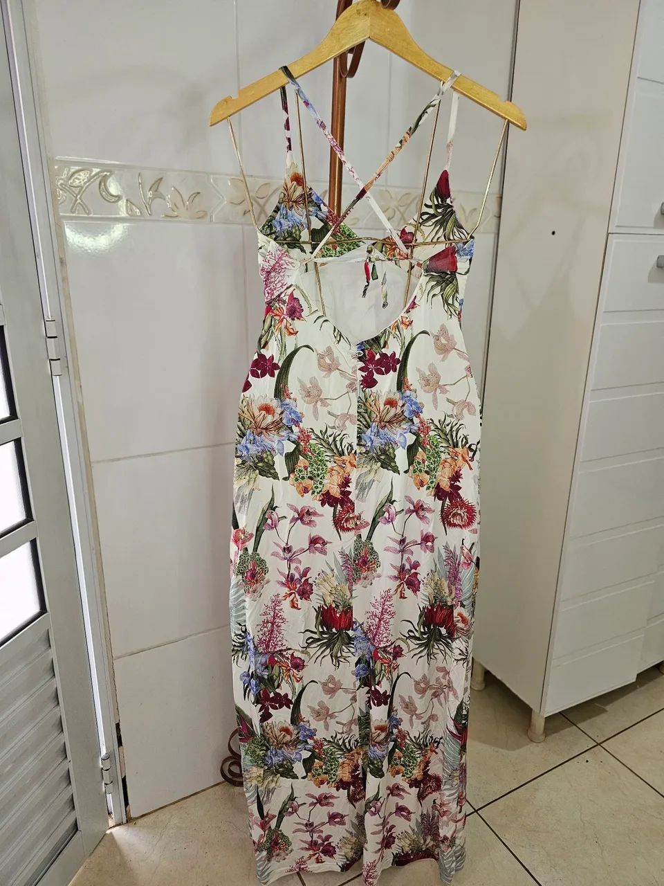 Vestido Longo Floral Marcia Mello - Foto 3