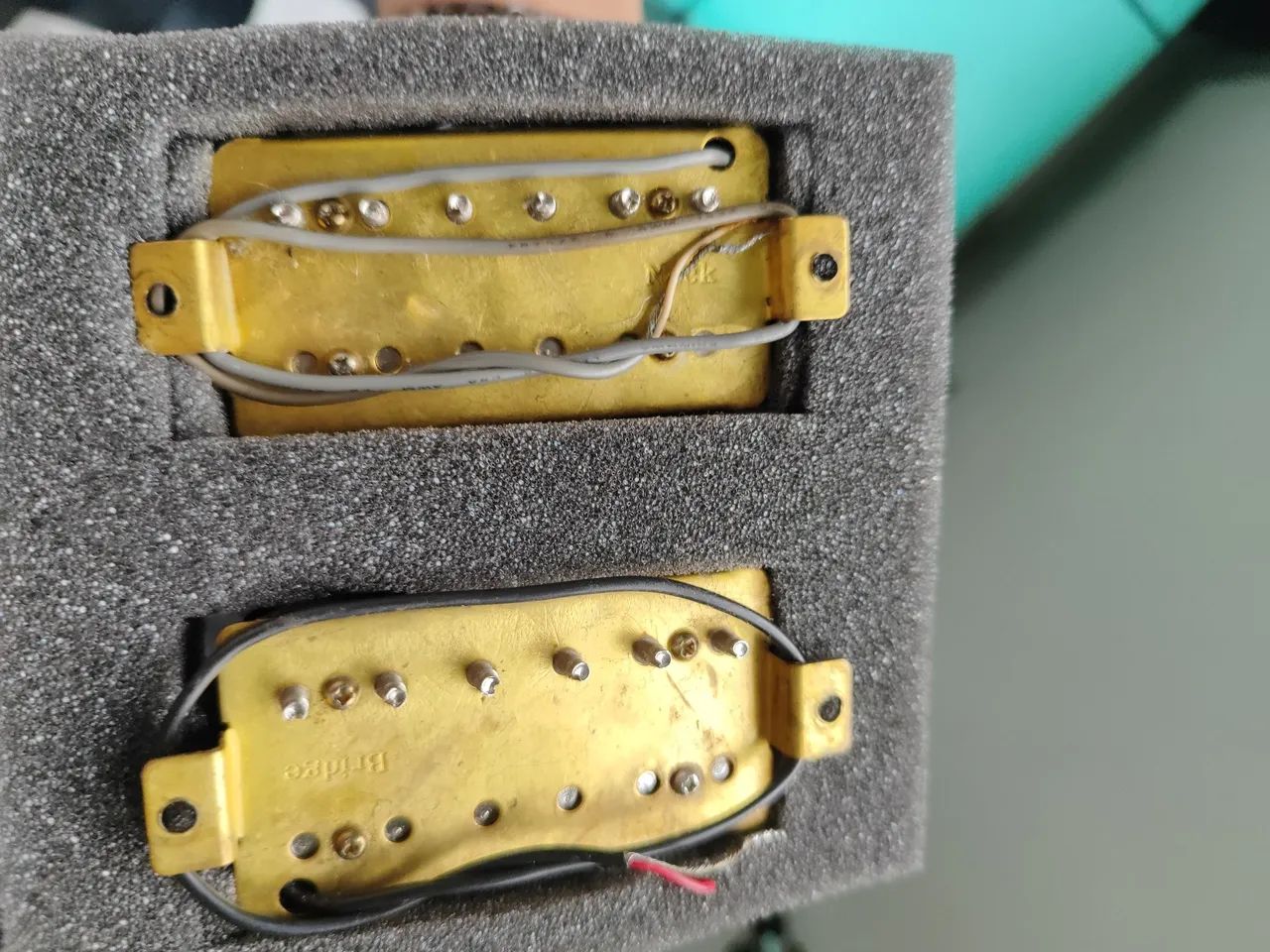 Hardware Guitarra Juninho Afram: Arrow: Captação T-Hotbucker + Chave Seletora + Knobs - Foto 4