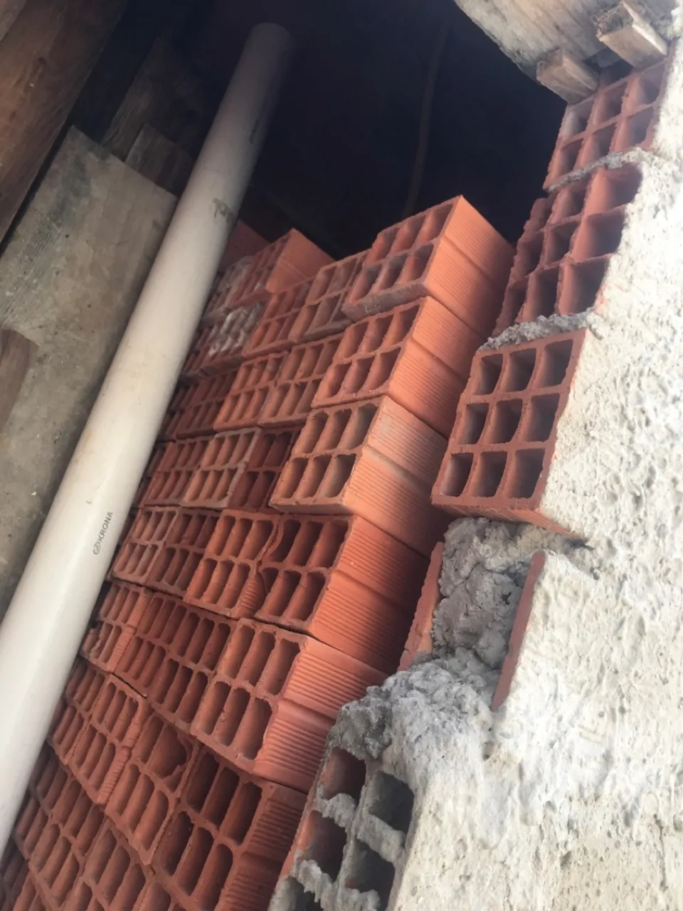 Tijolos para construção