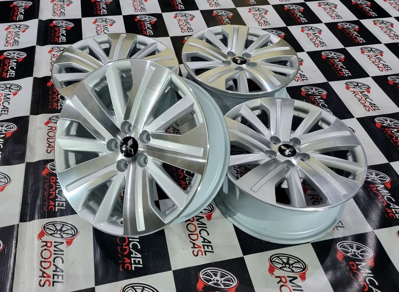 Jogo de Rodas aro 18 Mitsubishi Outlander 5x114 Originais Zeradas  - Foto 2