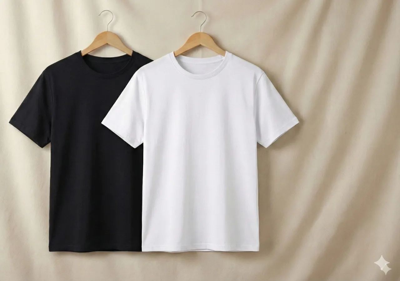 Blusa básica slim 100% algodão 