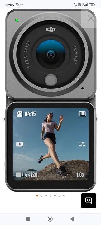 Dji Action2 Dual Screen 128GB Nova Lacrada Últimas unidades - Foto 4