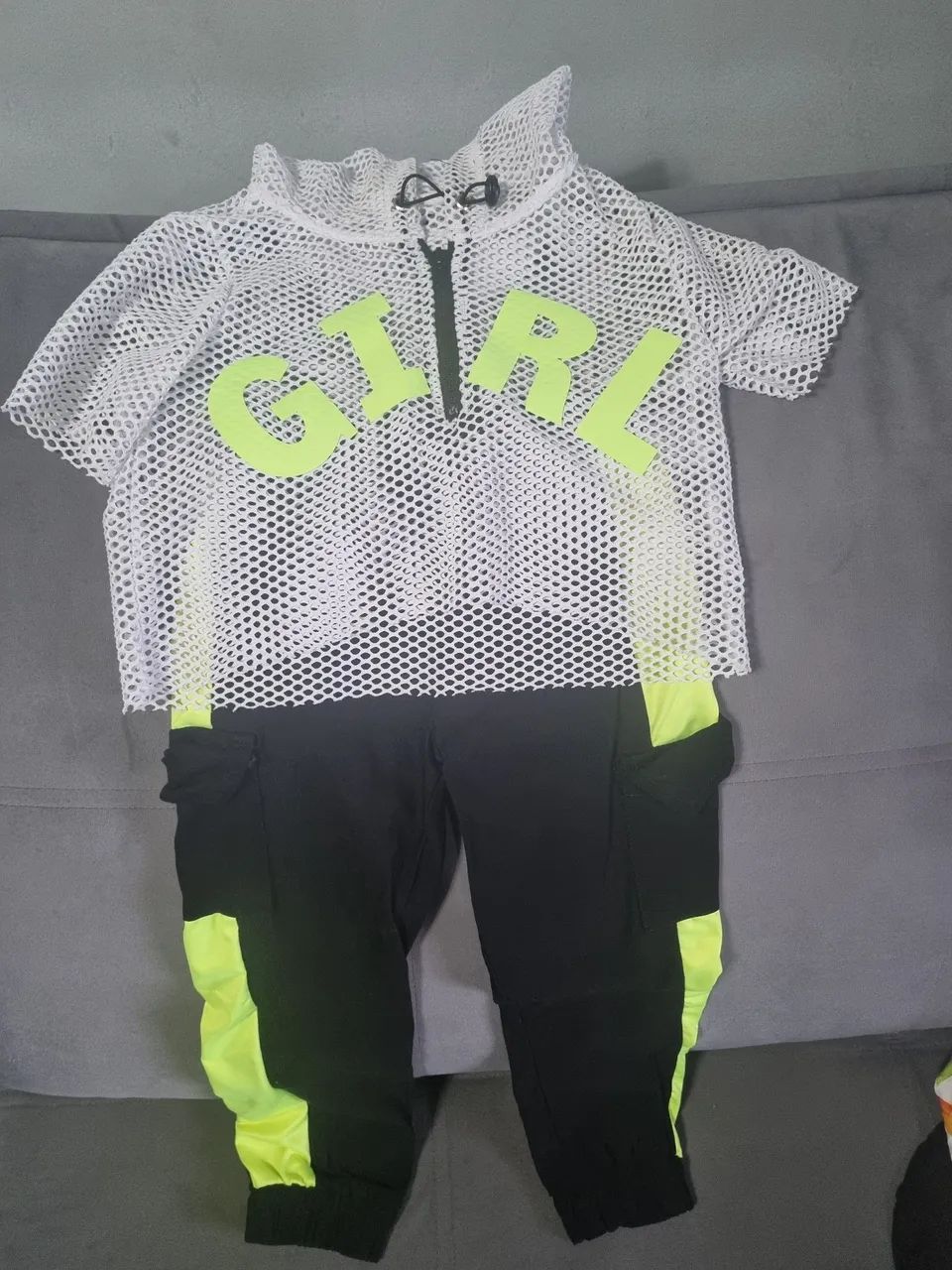 Conjunto de Roupa Menina - Blusa de Malha e Calça