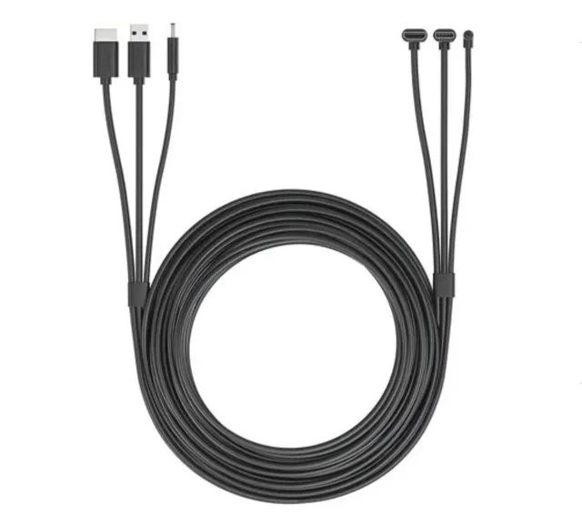 Cabo Triplo para HTC VIVE (HDMI, USB e Energia) - Original HTC VIVE!