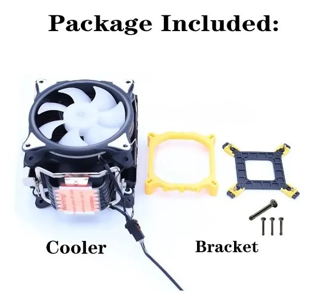 Air Cooler Wovibo Argb Dual Fan 120mm - Foto 5