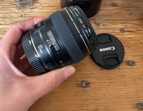 Lente Canon EF 85mm f/1.8 USM - Foto 3