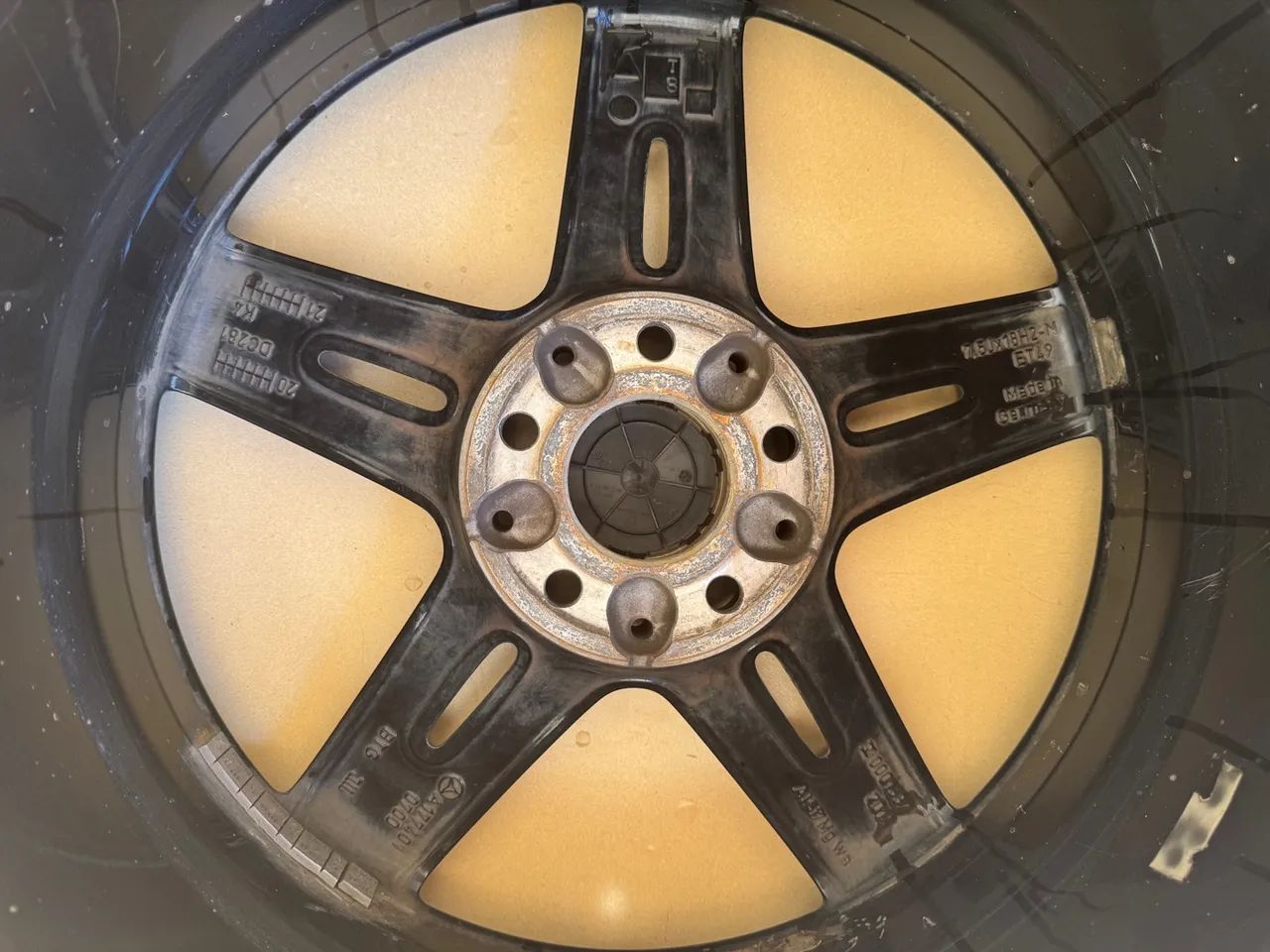 Roda Aro 18 Original Mercedes A200 Style 2020 - Semi Nova - Foto 4