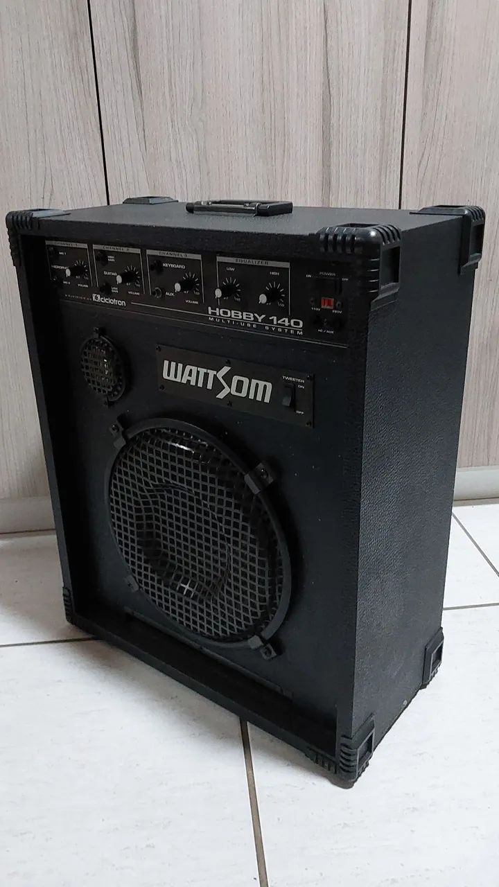 SÓ HOJE!!! Amplificador Multi-use System Hobby-140 WATTSOM - Foto 3