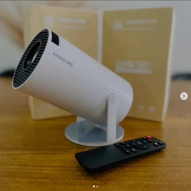 Lacrado Projetor Magcubic HY300PRO 4k Wifi 6 260ANSI