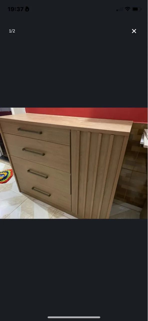 Cômoda de MDF Moderno