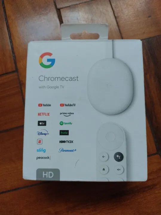 Google Chromecast 4a geração - Novo