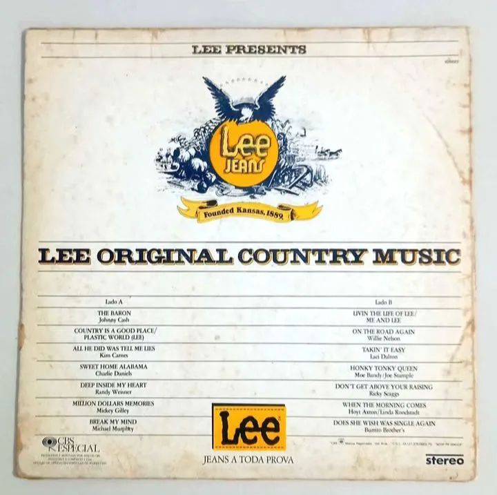 Disco de Vinil Lee Jeans - Clássico e Autêntico! - Foto 2