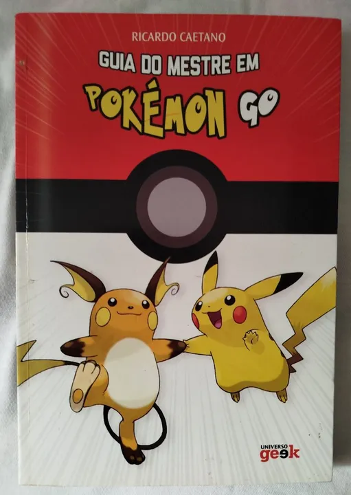 Livro Guia do Mestre em Pokémon Go