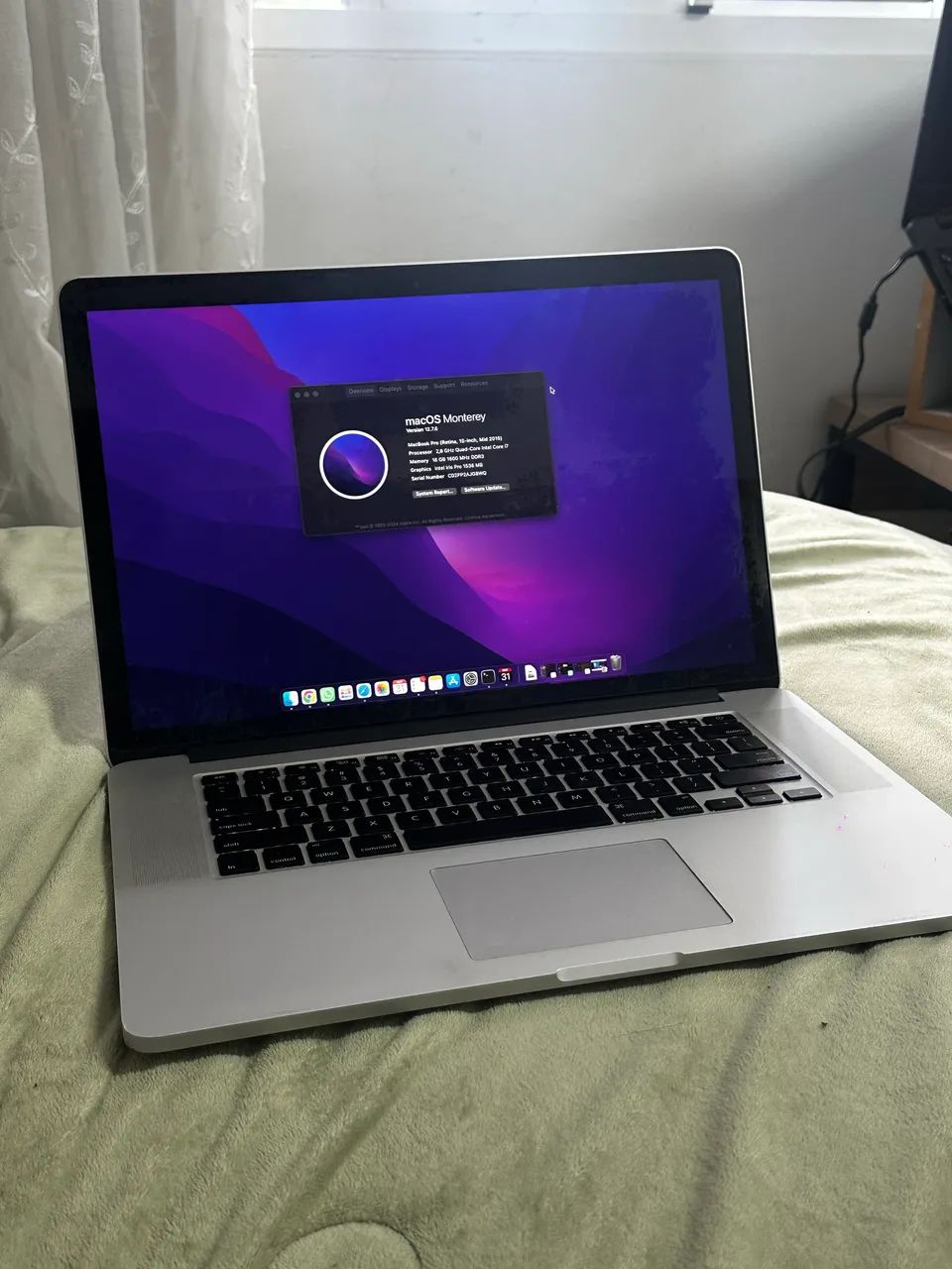macbook pro 2015 i7 16gb