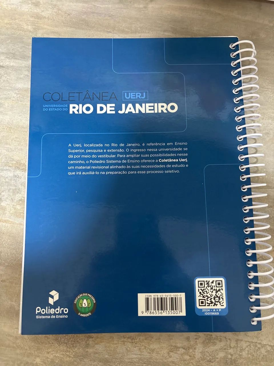 Livro coletânea UERJ poliedro edição 2024 - Foto 5