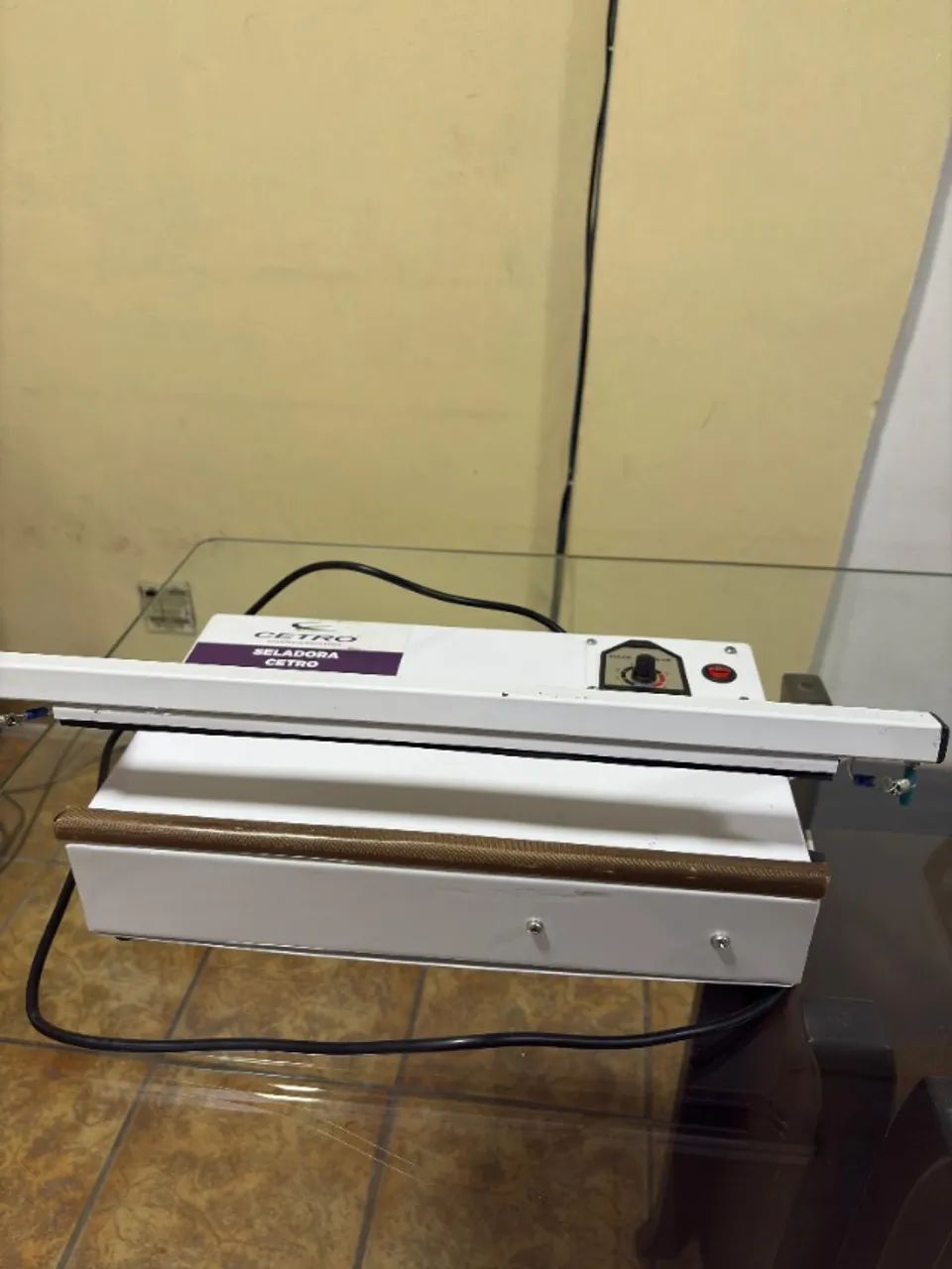 Seladora CETRO PPS-200 Quebrada - Para Conserto ou Peças - Foto 4