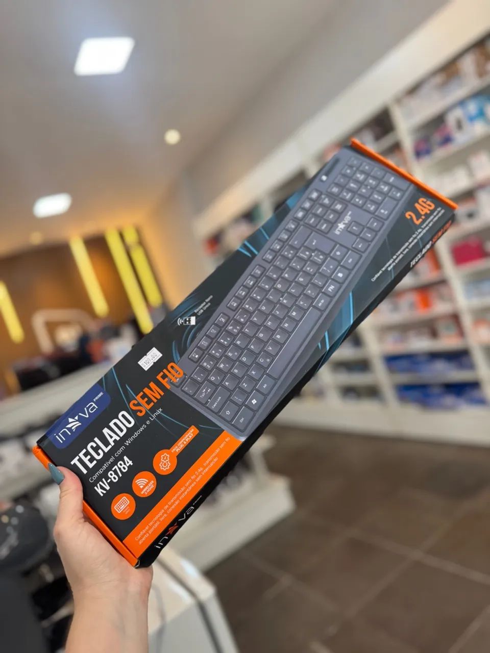 Teclado Wireless s/ Fio