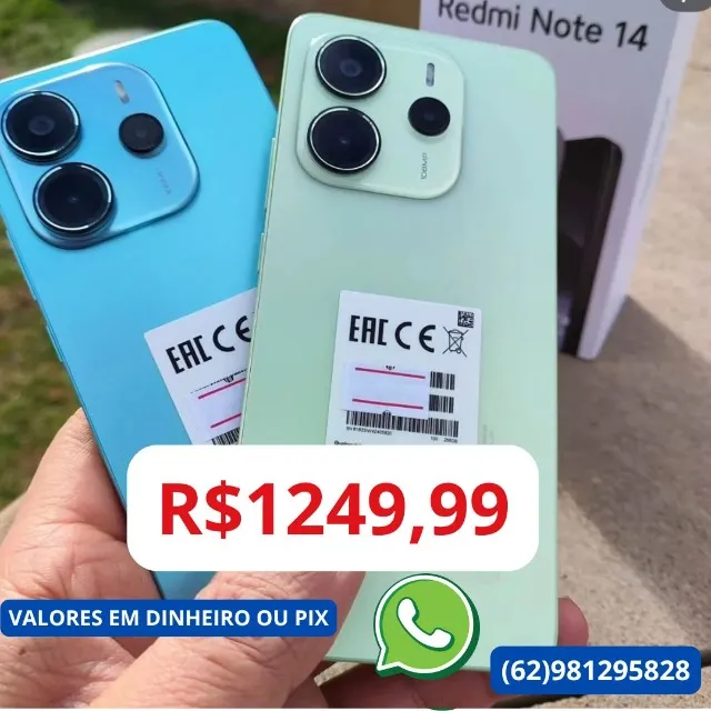 NOTE 14 8/256GB !! NA CAIXA LACRADO ENTREGA GRATUITA