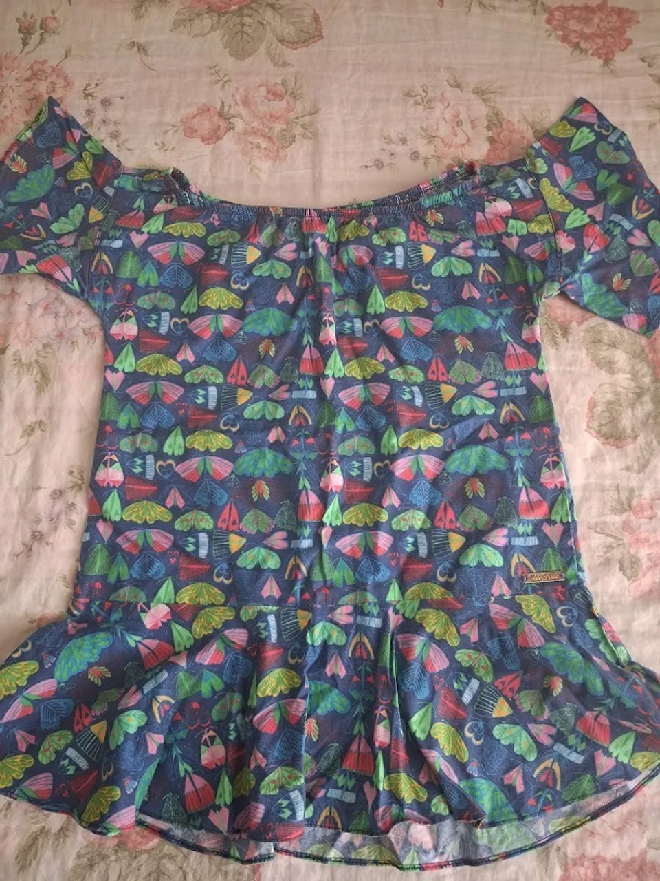 Vestido infantil Vide Bula tam 4