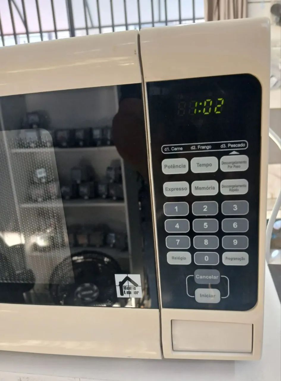Micro-ondas 20LTS 110V Home Leader - usado com Garantia $349 - Foto 5
