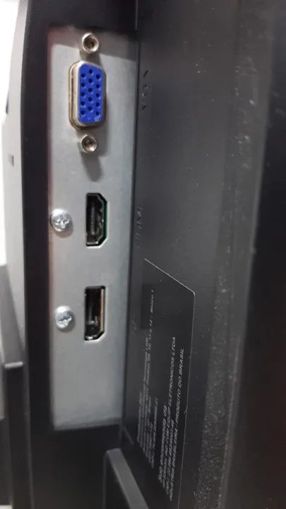 Monitor Luxo HP Led 22" Full Hd Regula Altura + Retrato/Paisagem + Hdmi /Display Port /Vga - Foto 3