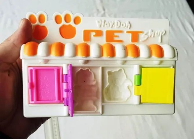 Brinquedo - Super Massa Play Doh (Forminha Pet Shop) - Estrela - Anos 90  - Foto 2