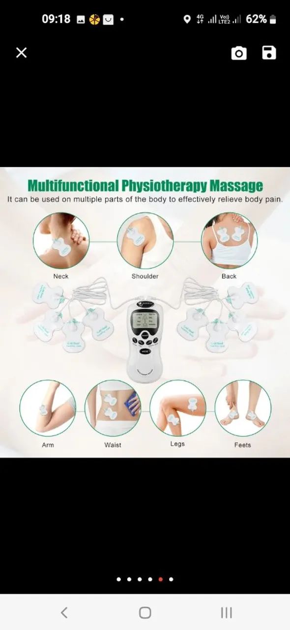 Aparelho de massagem, tens e fisioterapia - Foto 5