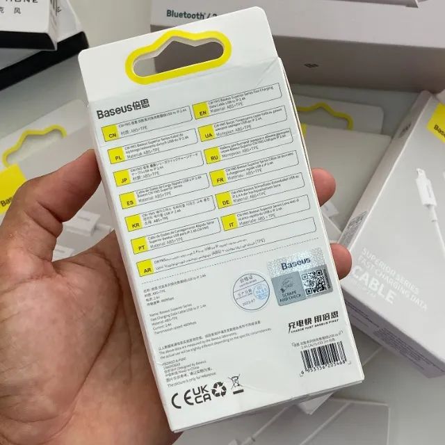 Carregador de IPhone Cabo Baseus USB / Lightning (2 metros) - Foto 2