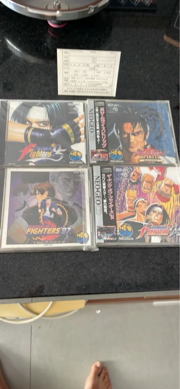 The King of Fighters 95, 97, Samurai Spirits Neo Geo