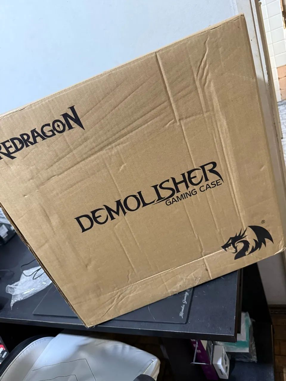 Gabinete Gamer Redragon Demolisher + fan nzxt + fan Lian li - Foto 3
