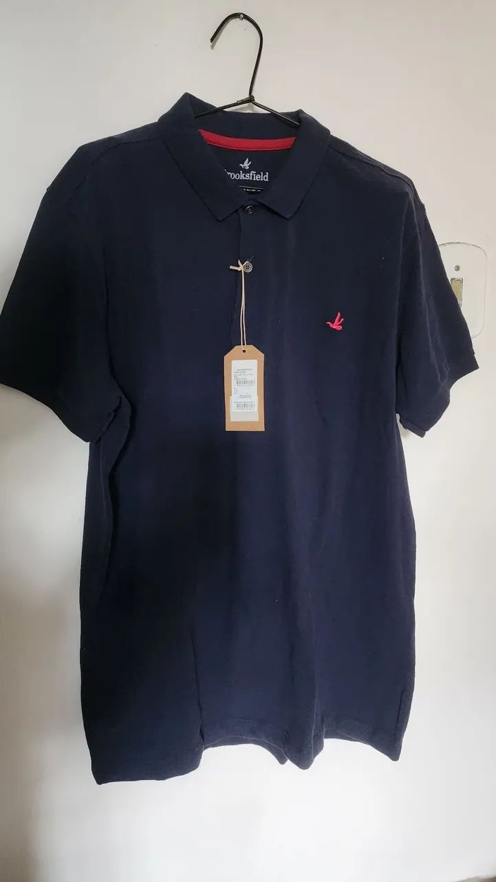 Polo Brooksfield Original  NOVA Masc. TAM.: G - Foto 2