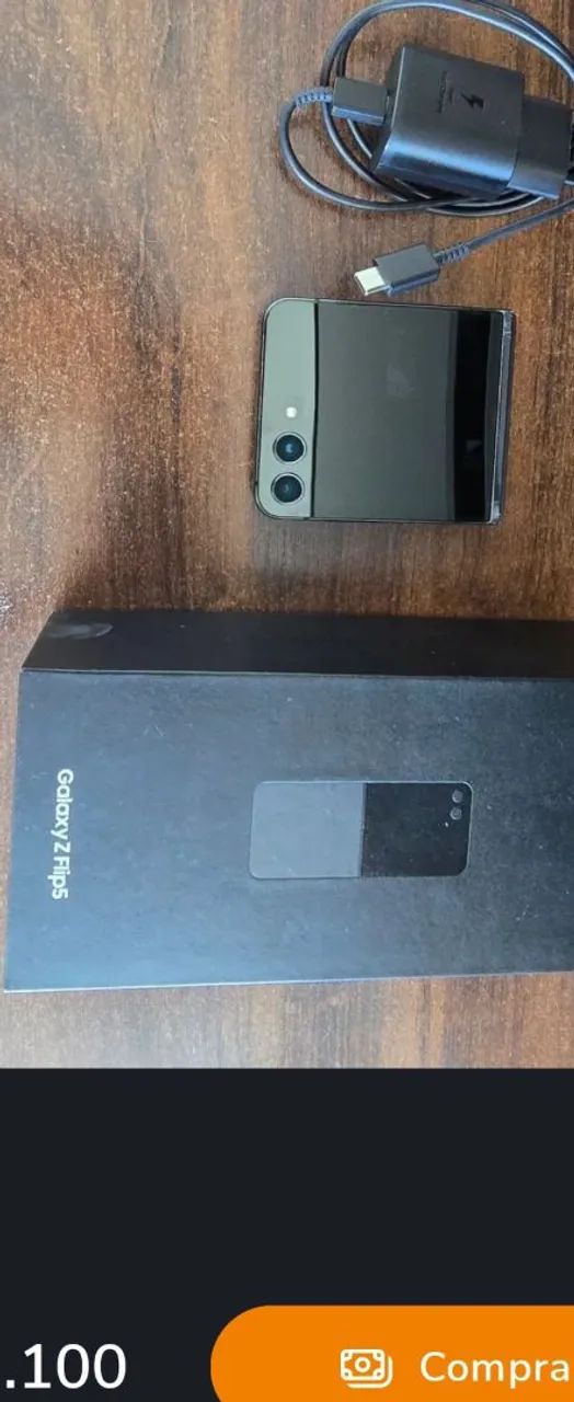 Vendo Samsung Z  FLIP 5.../512/8gb memória...seminovo - Foto 4