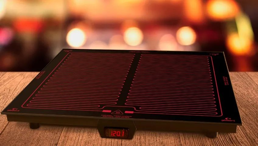 pista quente 70 x 70 para restaurantes e buffet