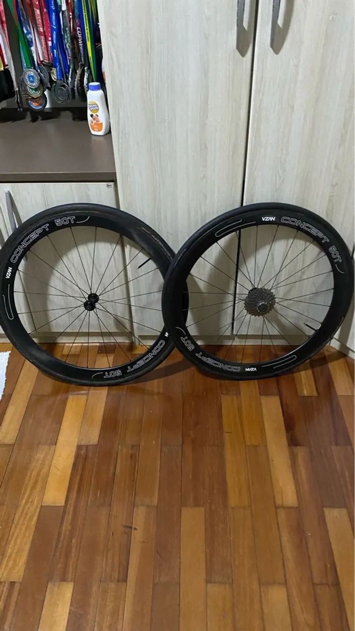 Roda de carbono Concept 50T - Foto 4