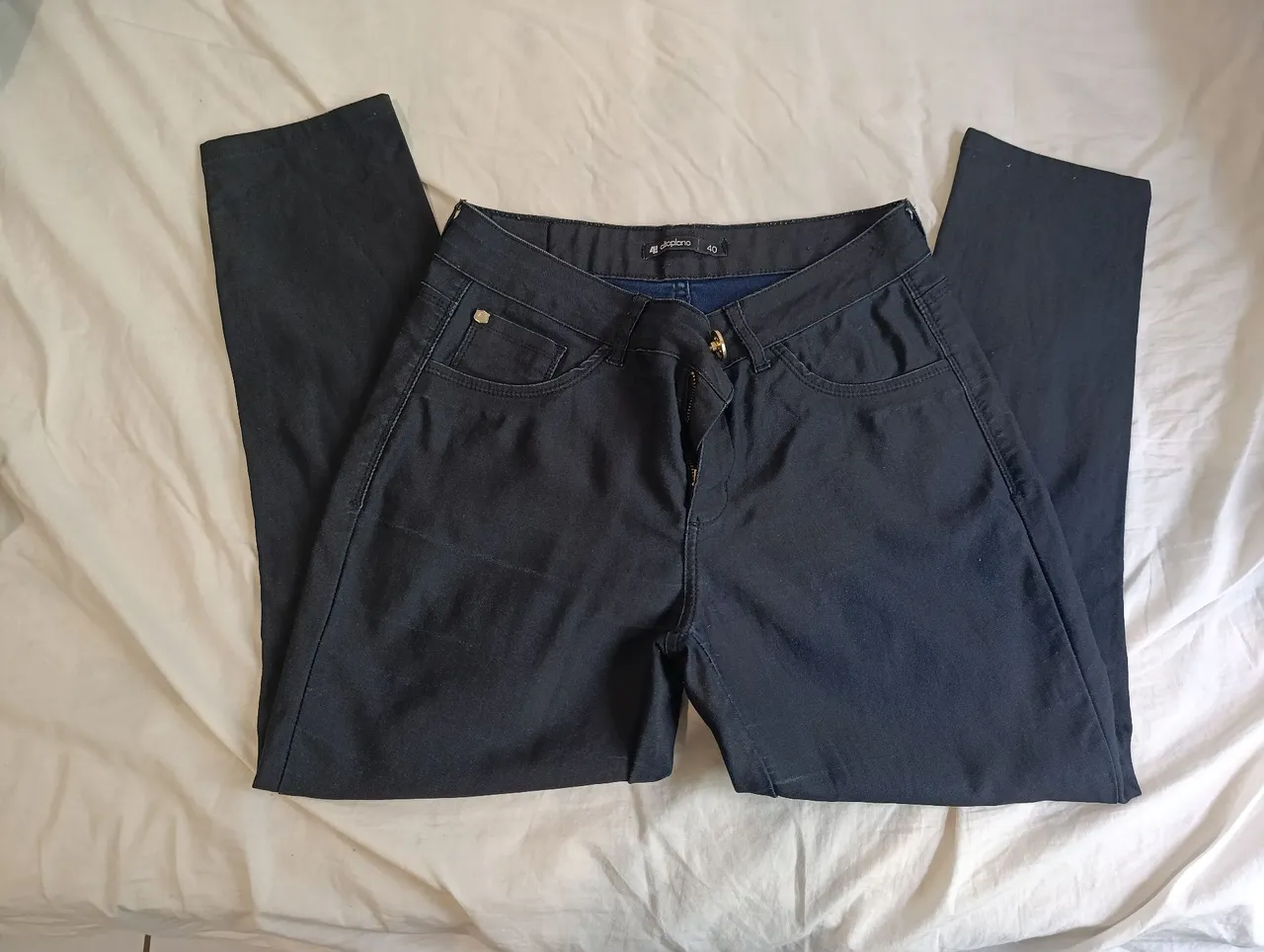 Calça Jeans Preta