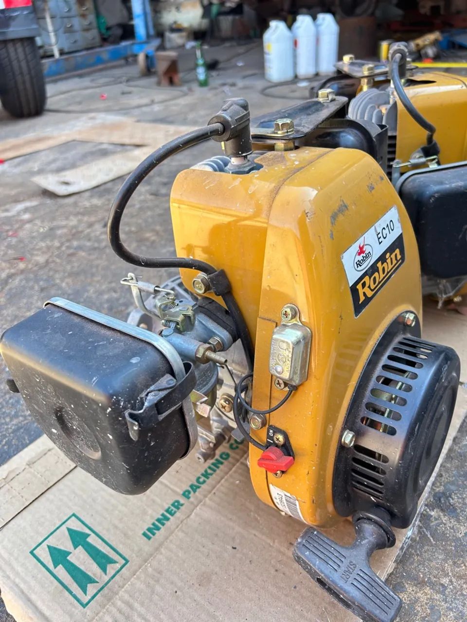 Motor a gasolina Robin EC10 para Sapo Compactador. - Foto 4