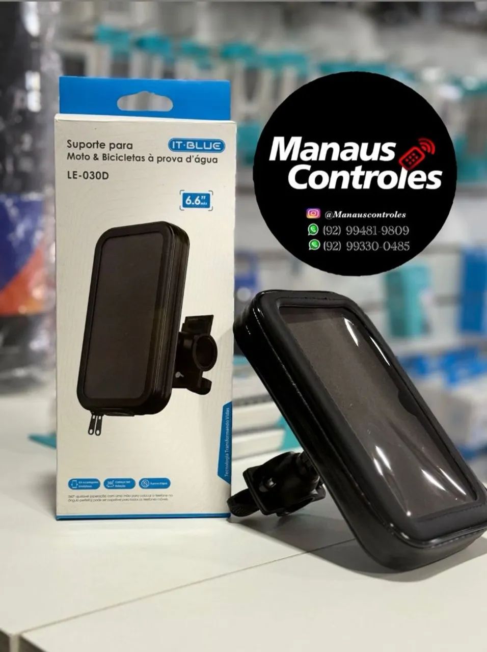 Suporte de celular impermeável 2 modelos disponíveis  - Foto 2