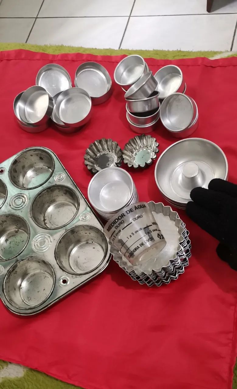 Forminhas Salgadinhos em Aluminio Polido  - Foto 4